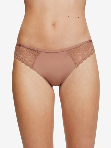 Slip ESPRIT en beige : devant