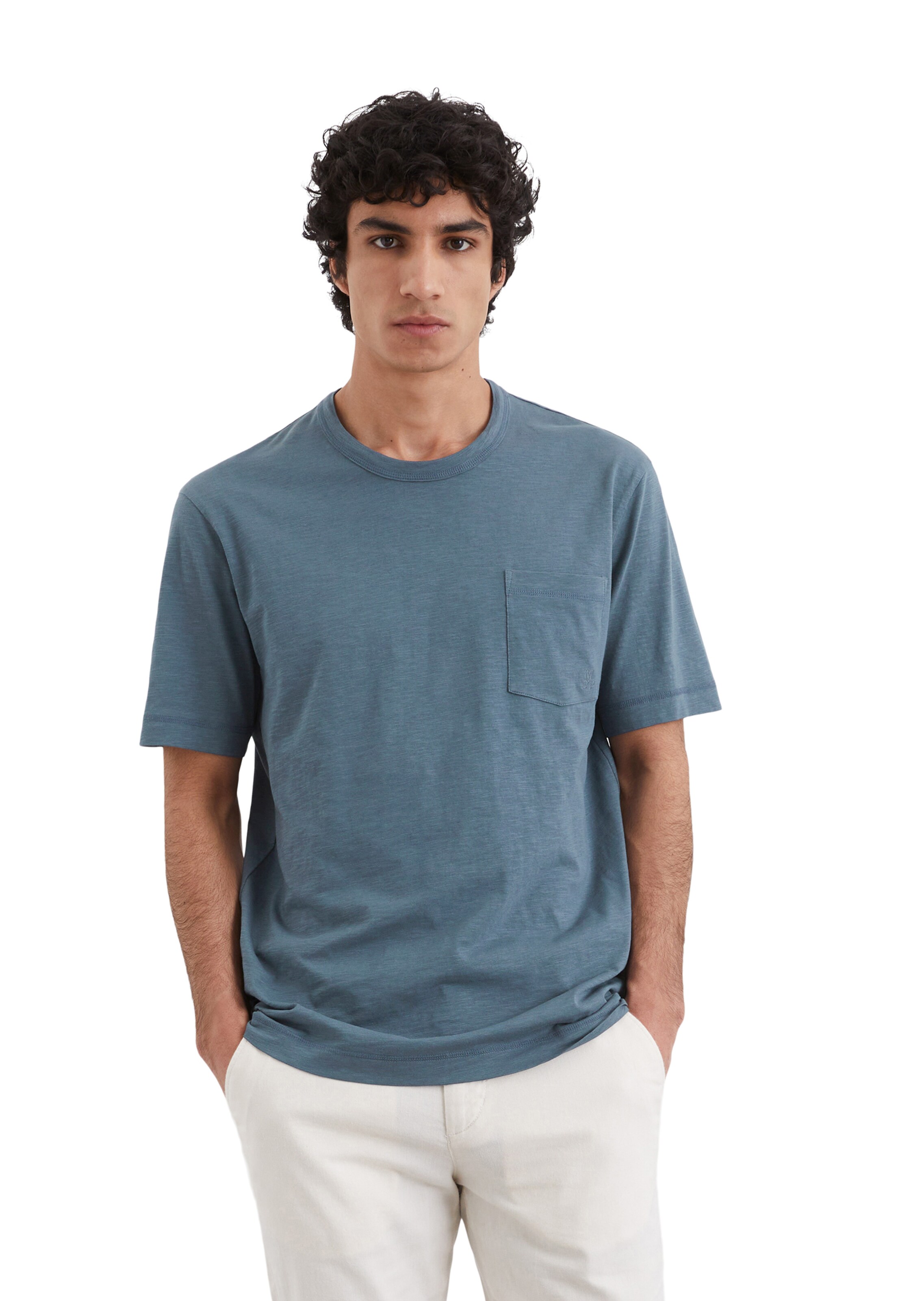 Marc O'Polo Shirt in Blue: front