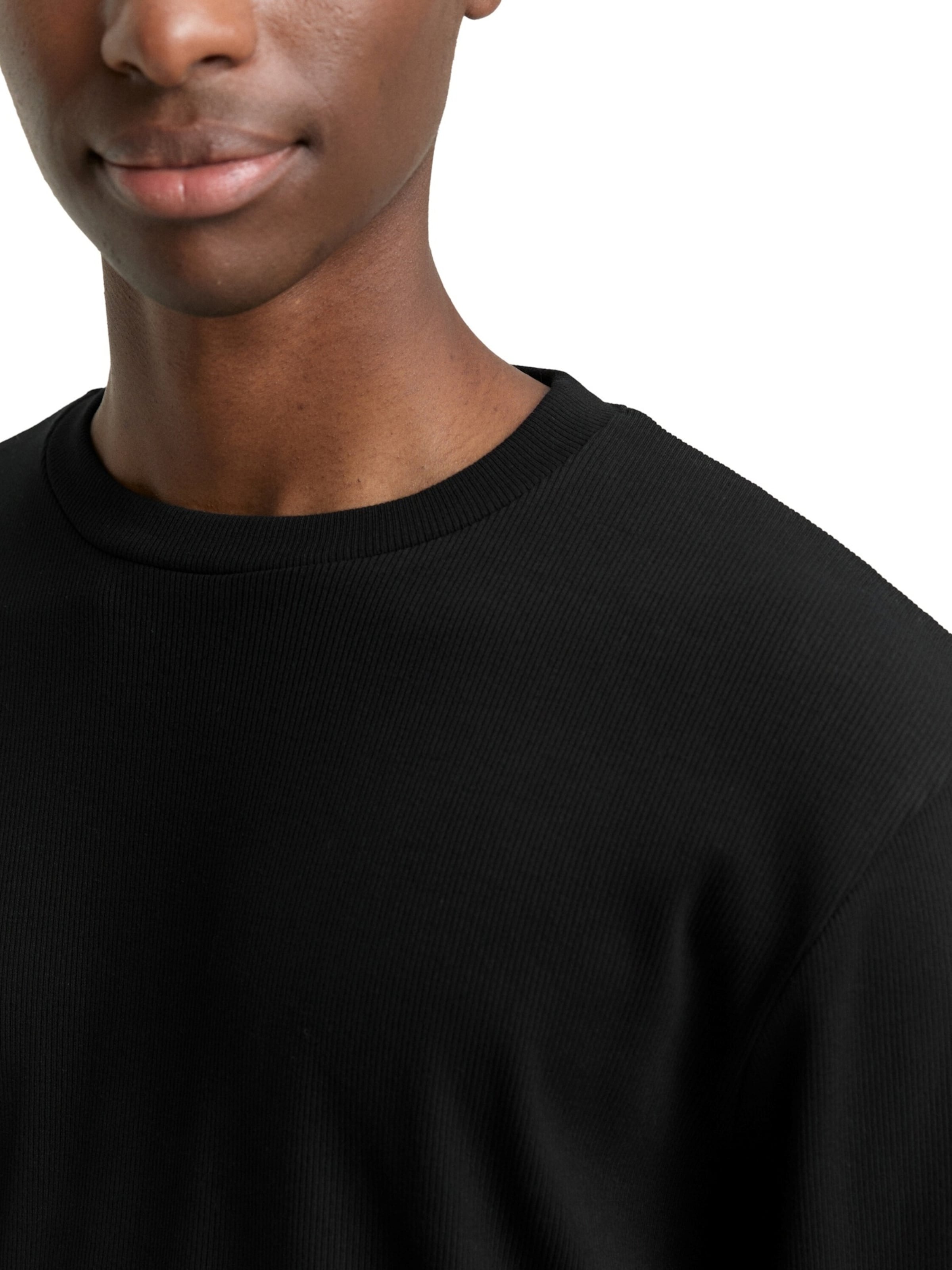 TOM TAILOR DENIM Shirt in Black