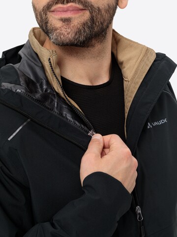 VAUDE Outdoorjacke in Schwarz
