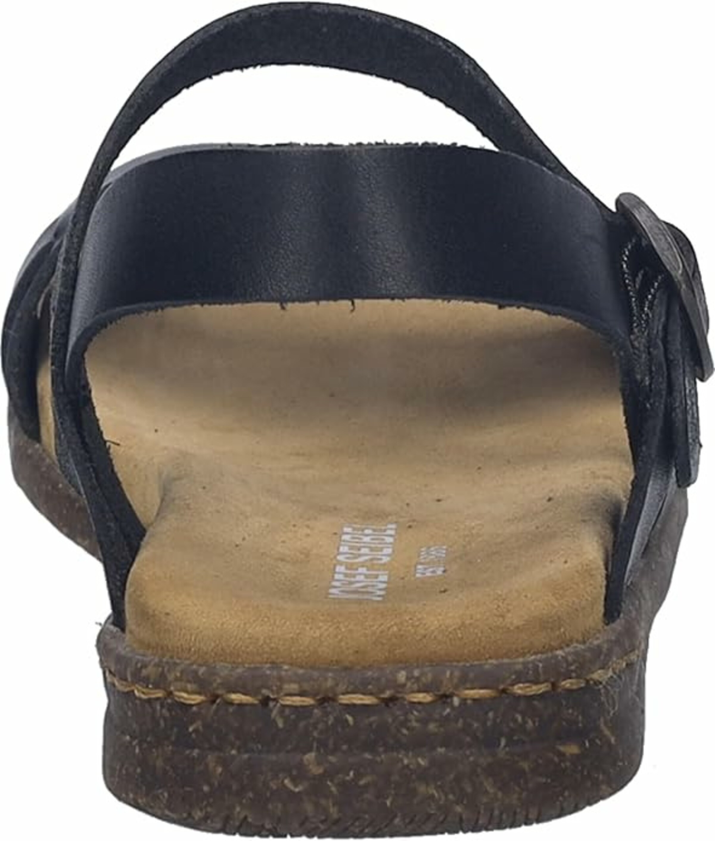 JOSEF SEIBEL Sandalen met riem in Zwart