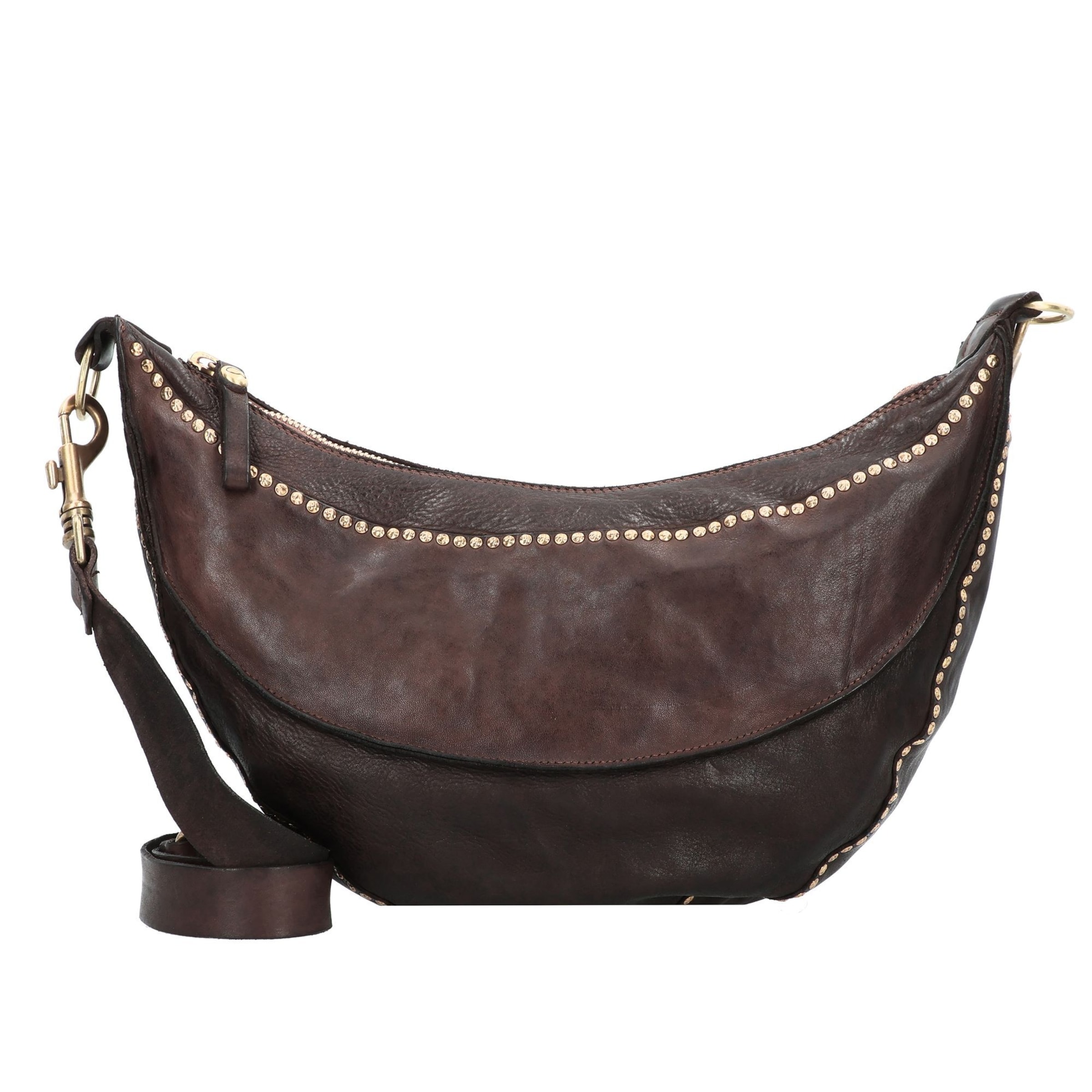 Sac à bandoulière 'Kura' Campomaggi en marron : devant