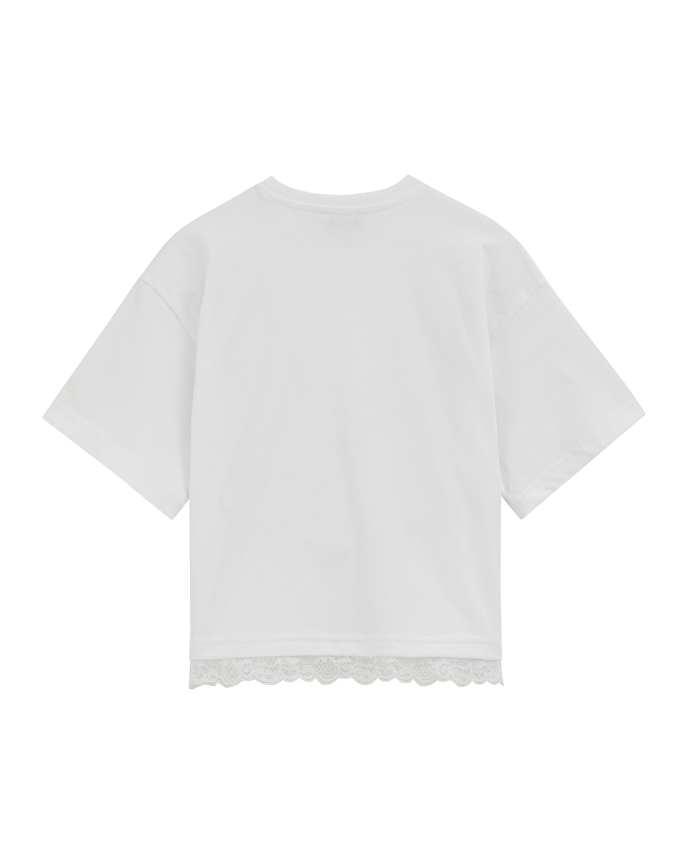 WE Fashion Футболка 'Meisjes' в Белый