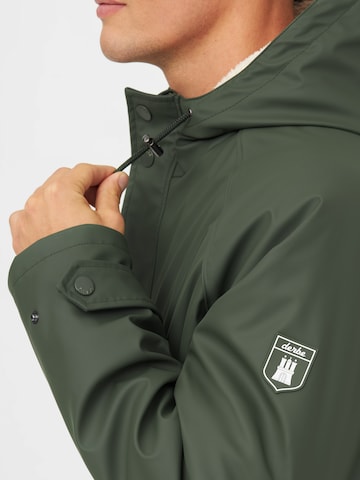 Derbe Winterjacke 'Trekholm' in Grün