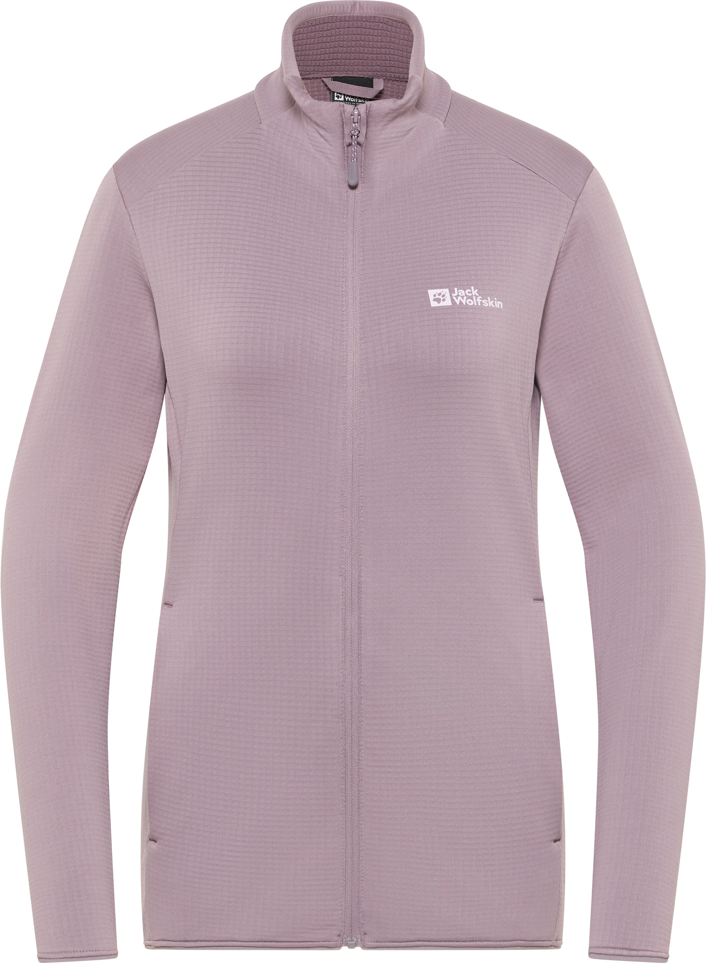 JACK WOLFSKIN Funktionsfleecejacke in Lila: Vorderseite