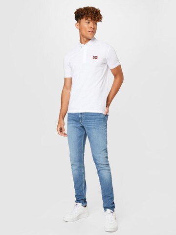 T-Shirt 'Ebea 1' NAPAPIJRI en blanc