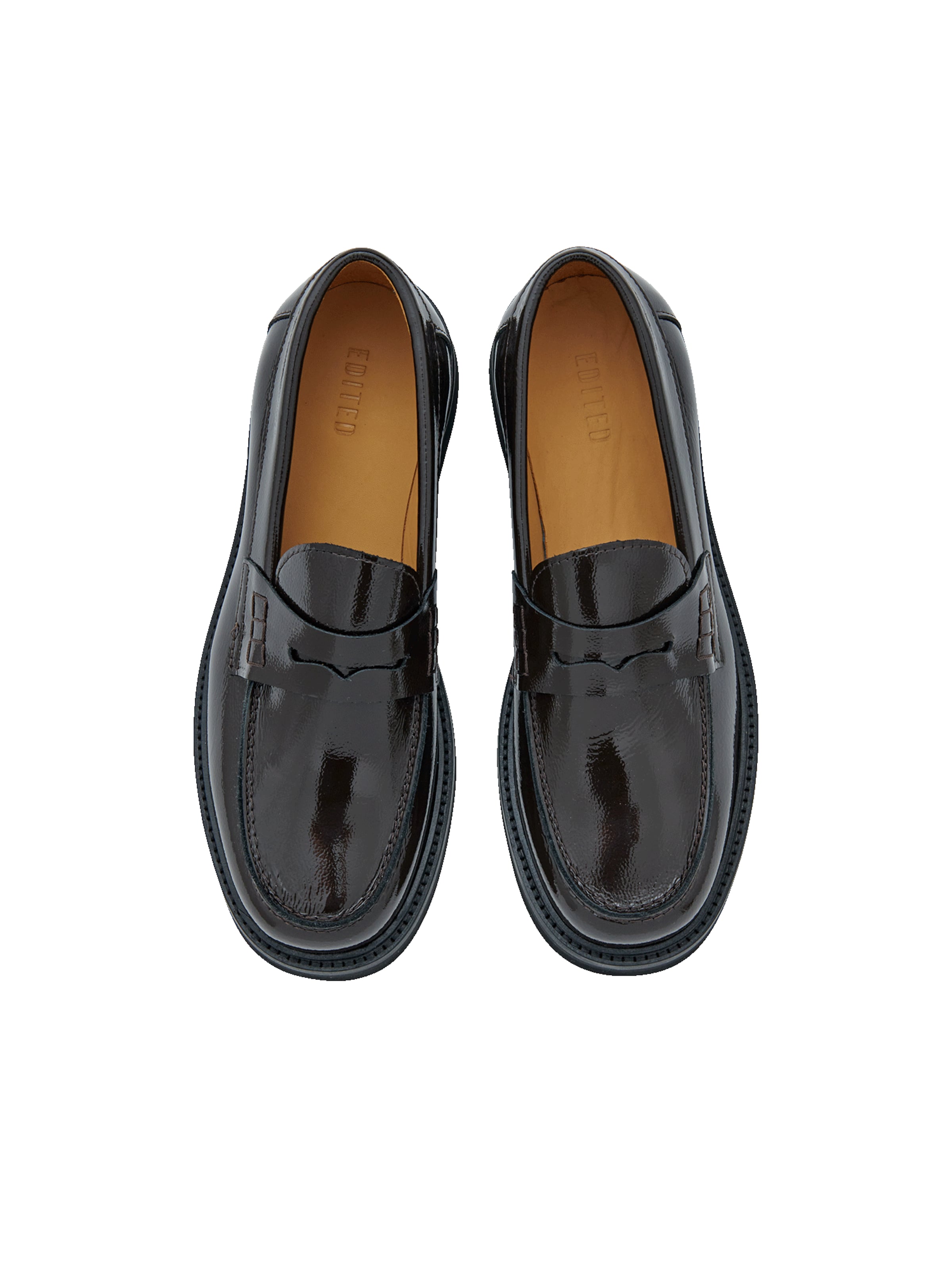 EDITED Пантофи 'Klarissa' в кафяво