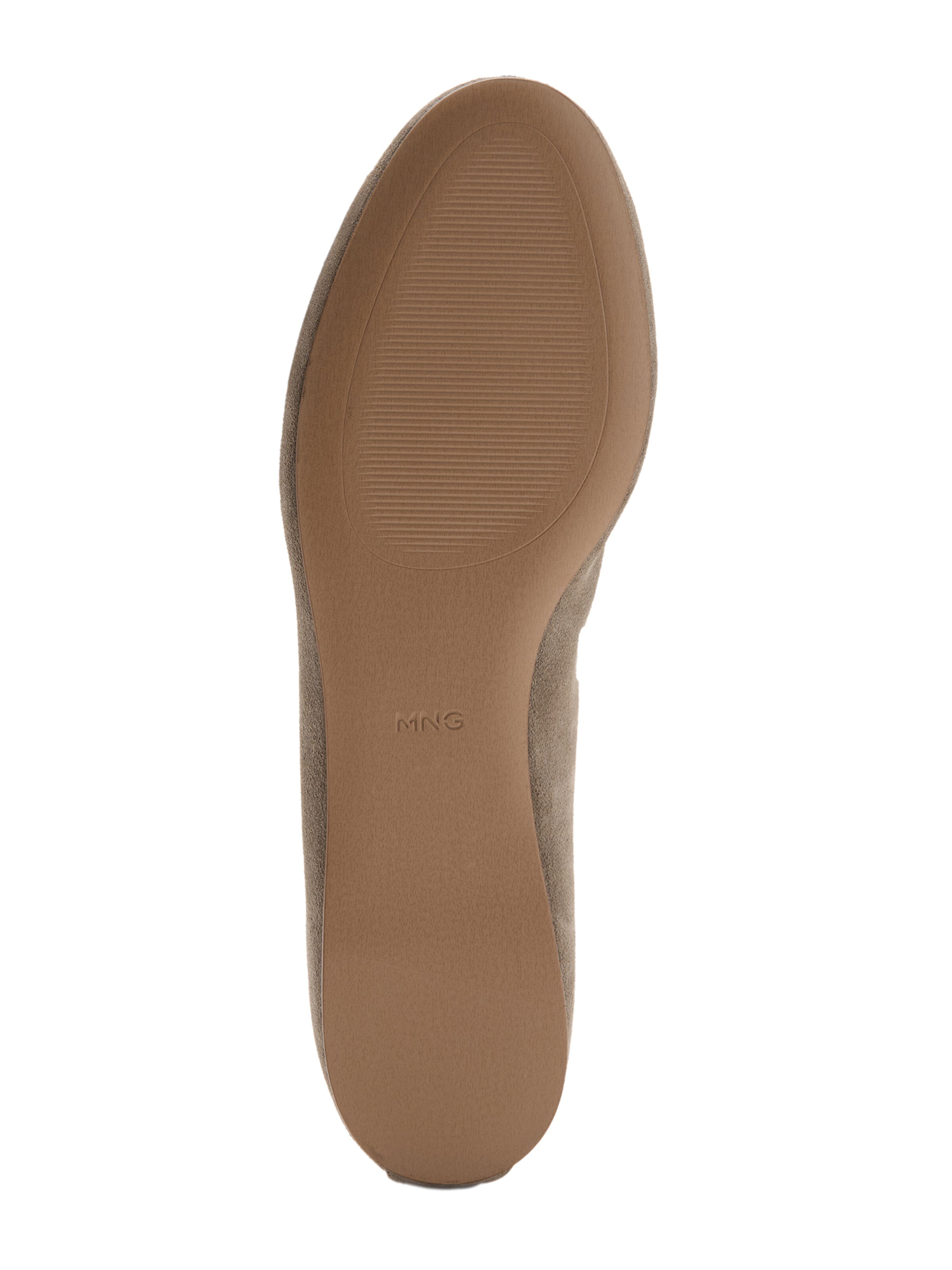 MANGO Балерини 'PLANO1' в кафяво