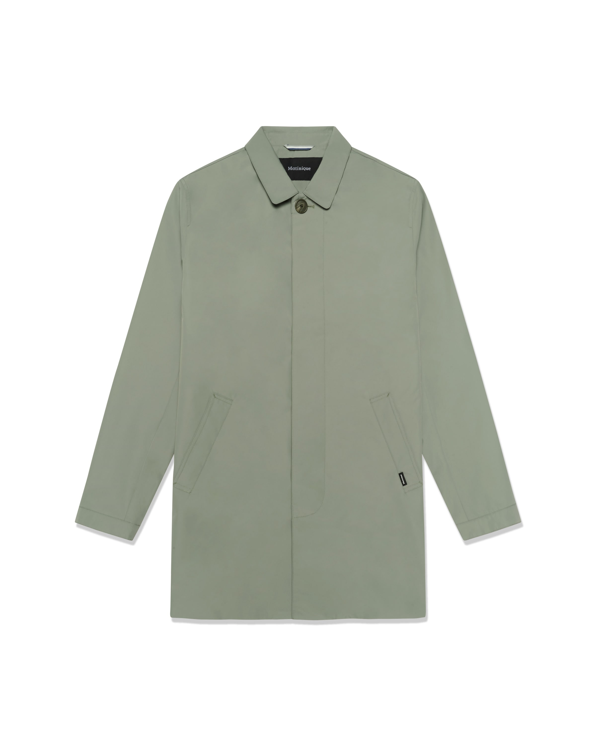 Manteau mi-saison 'Miles' Matinique en vert : devant