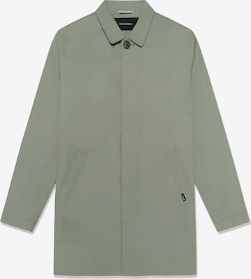 Matinique Between-Seasons Coat 'Miles' in Green: front