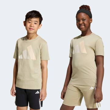 ADIDAS SPORTSWEAR Performance Shirt in Beige: front