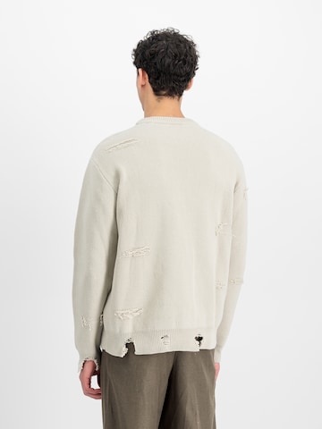 Sweat-shirt ALPHA INDUSTRIES en beige