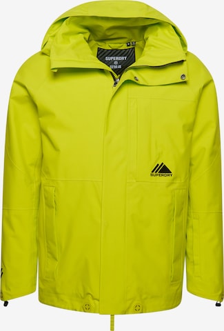 Superdry Outdoorjacke 'Snow Ultra' in Gelb: predná strana