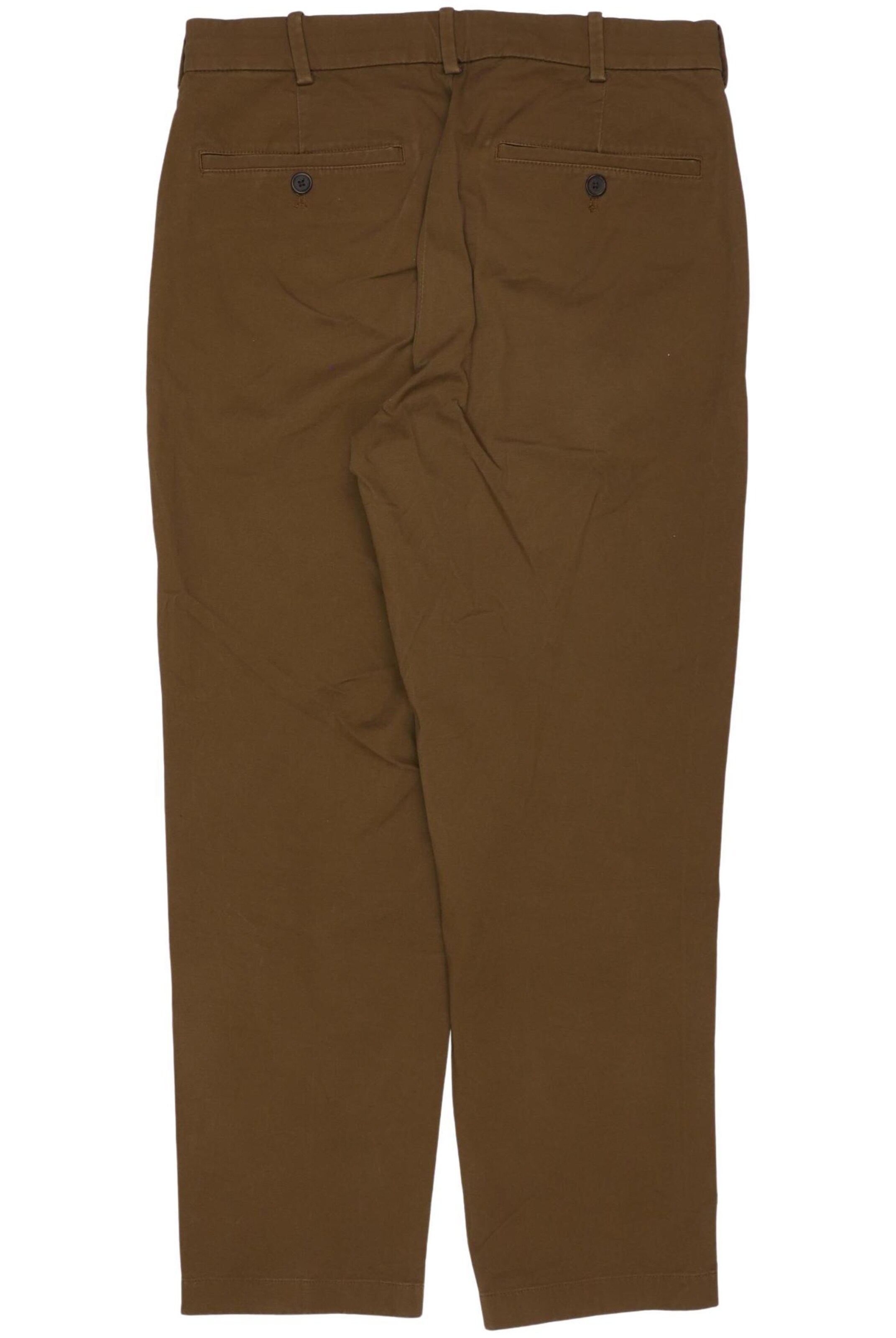 UNIQLO Stoffhose 27 in Braun
