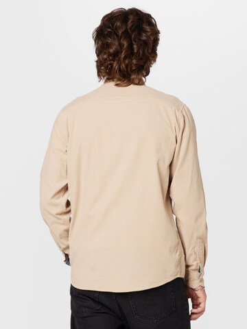 !Solid Regular Fit Hemd 'Juan' in Beige