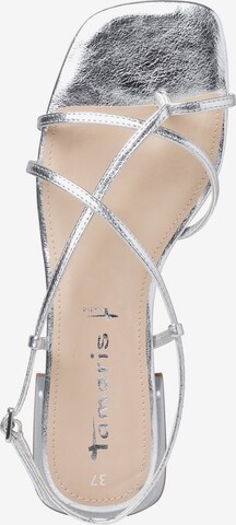 TAMARIS Strap Sandals in Silver