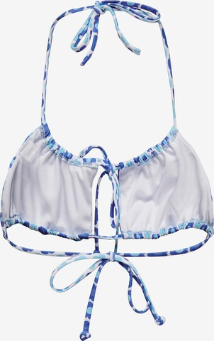 ONLY Bandeau Bikinitop 'PETRA' in Blau