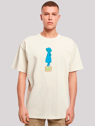 T-Shirt 'Heidi' F4NT4STIC en beige : devant