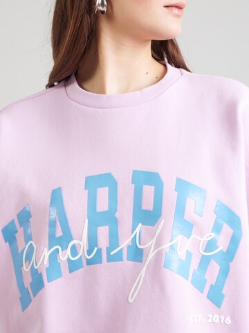 Sweat-shirt Harper & Yve en violet