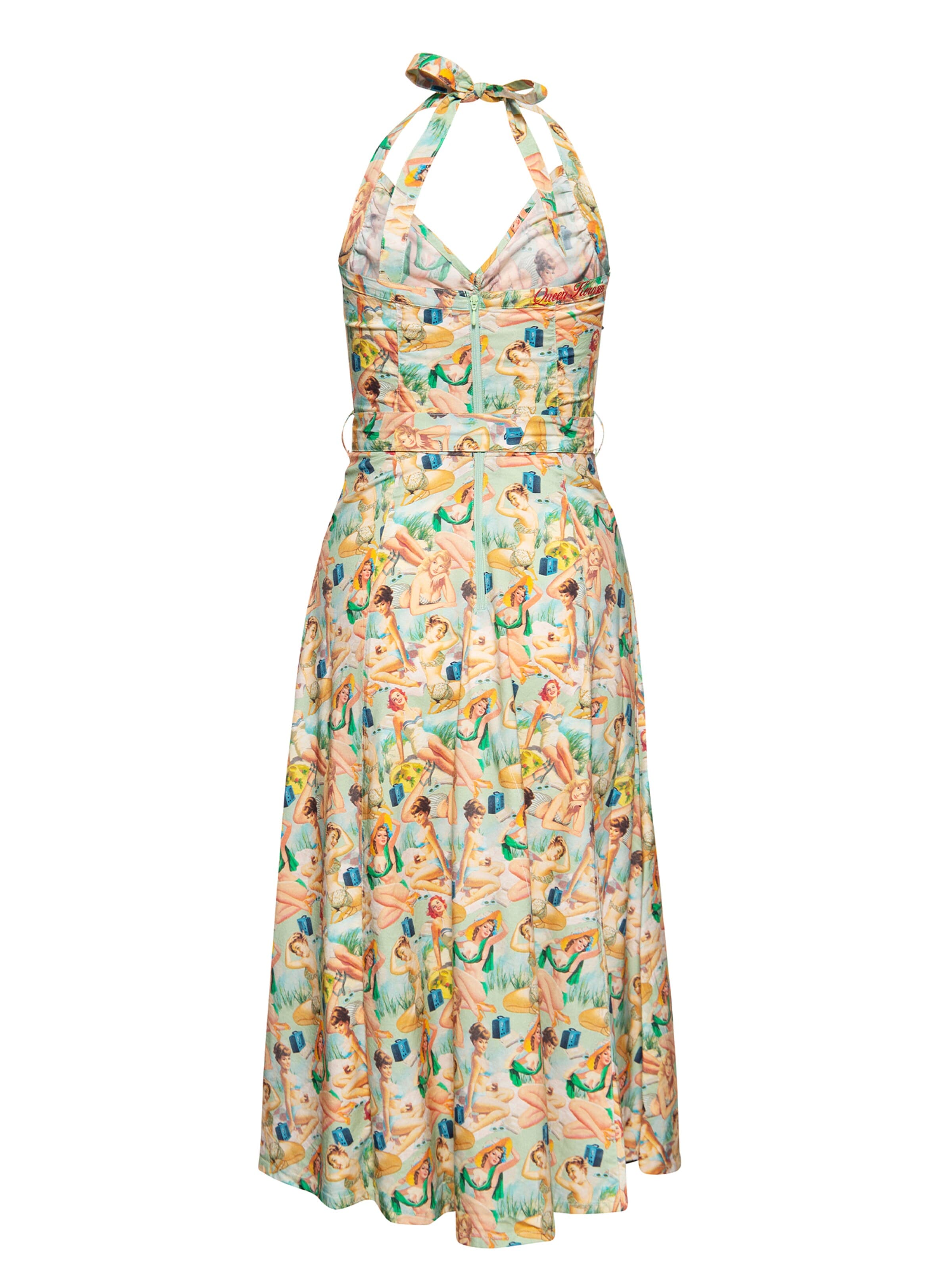 Queen Kerosin Summer Dress in Mixed colors