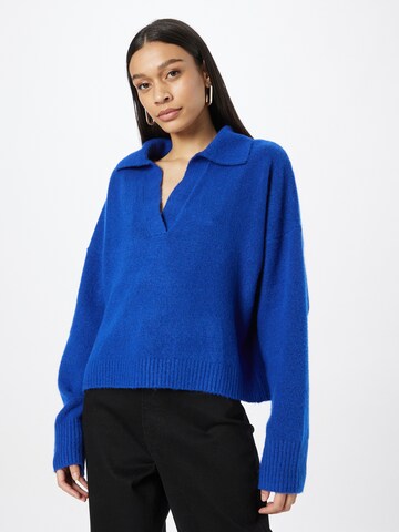 Monki Sweater in Blue: front