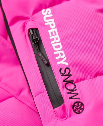 Superdry Sportjas 'Luxe' in Roze