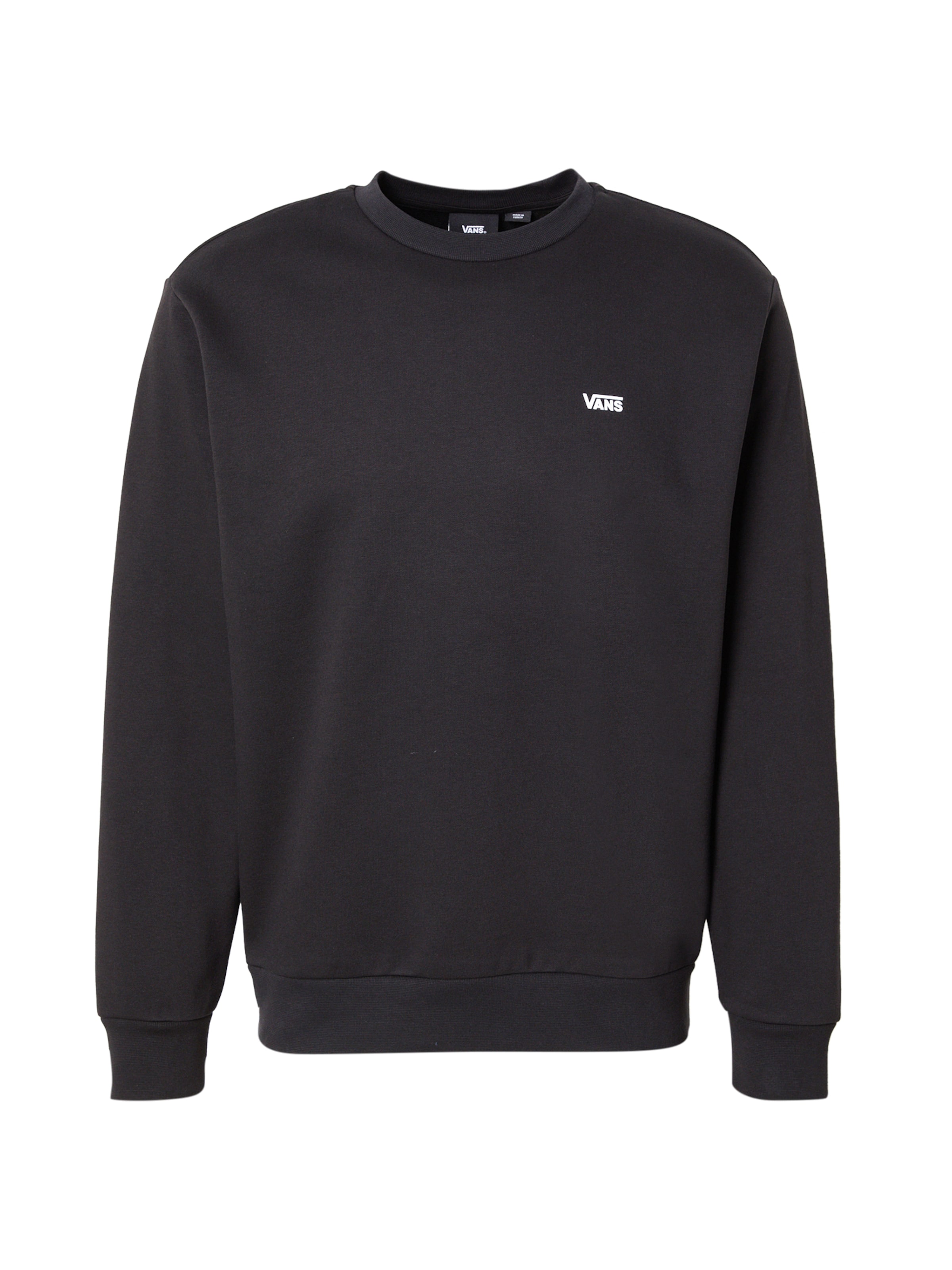 VANS Sweatshirt in Black: front