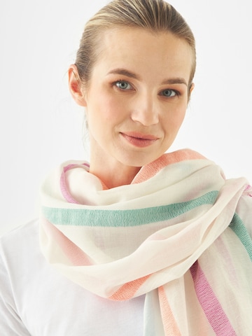 Écharpe CODELLO en blanc