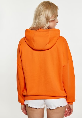 Sweat-shirt IZIA en orange