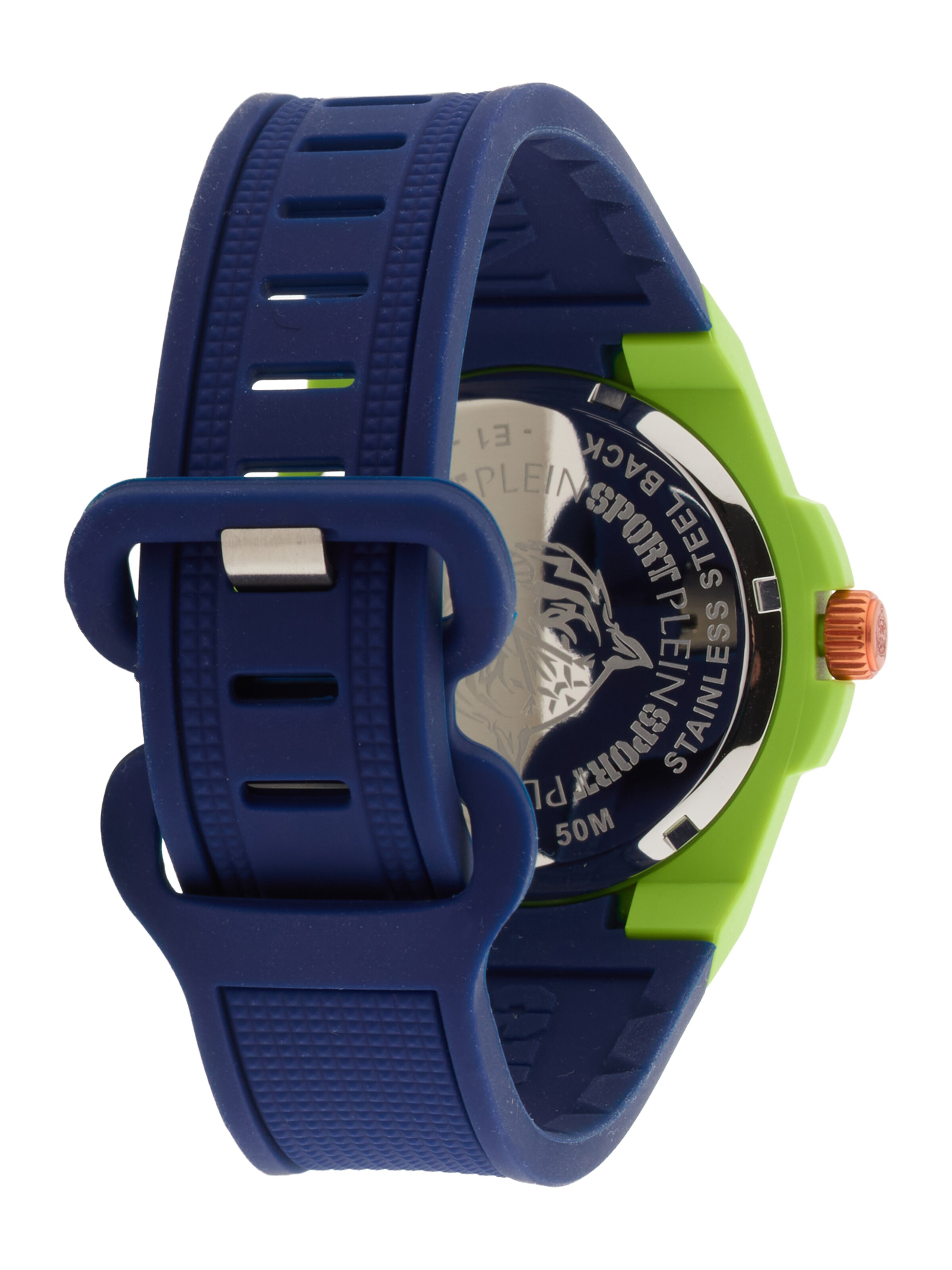 Plein Sport Аналогов часовник 'Watch' в синьо