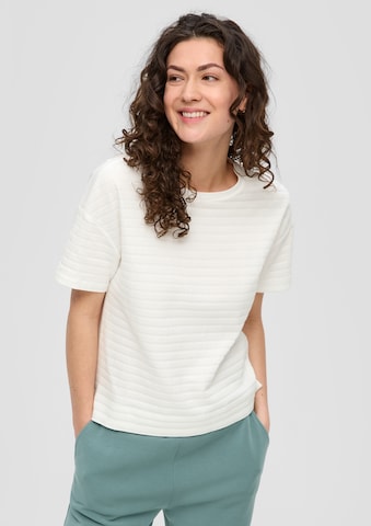 T-shirt s.Oliver en beige : devant