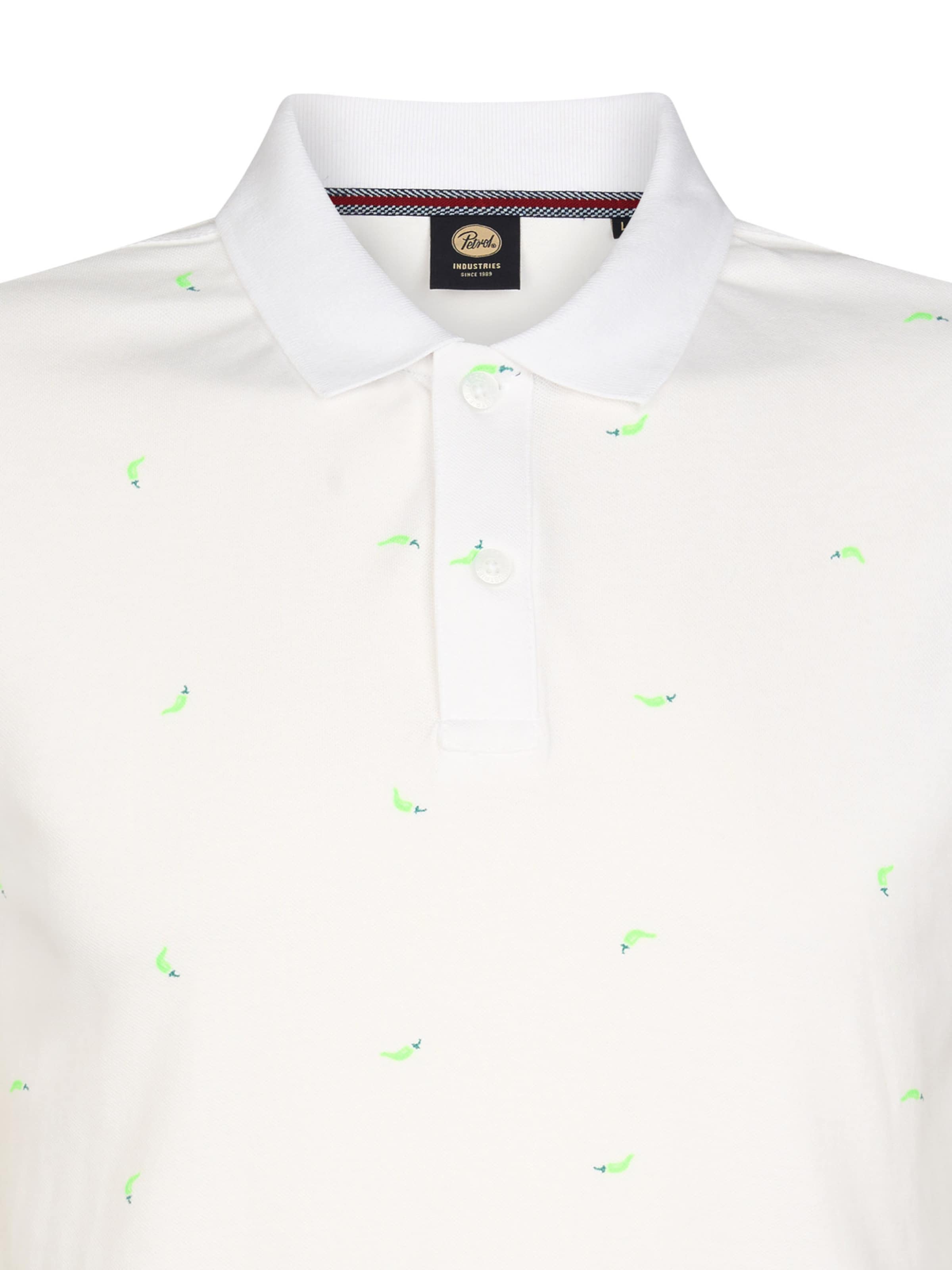 T-Shirt Petrol Industries en blanc