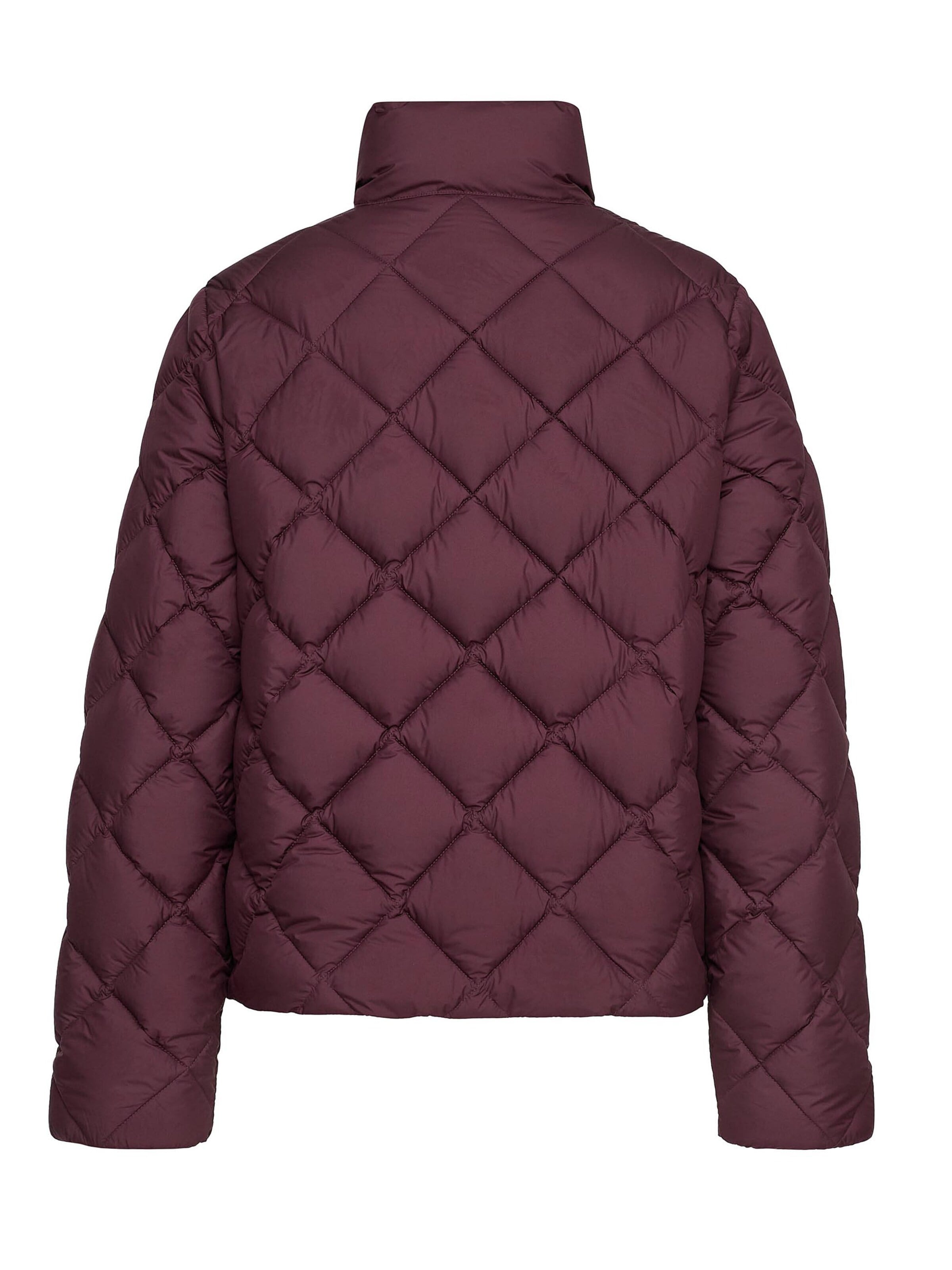 MANISA Between-season jacket 'Steppjacke' in Purple