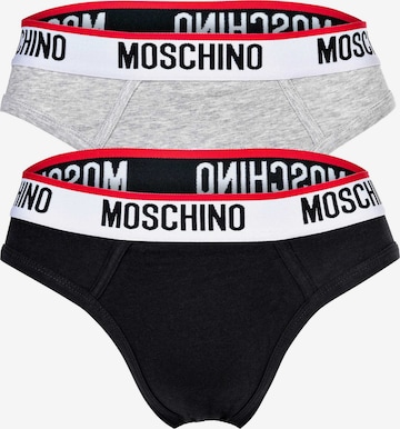 Slip di MOSCHINO in grigio: frontale