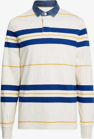 Marks & Spencer Shirt 'Rugby' in Wit: voorkant
