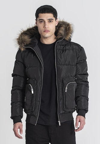 Gianni Kavanagh Winterjacke 'Utility' in Schwarz: Vorderseite