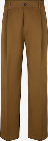Pantalon à plis 'Jarod' STRELLSON en marron : devant