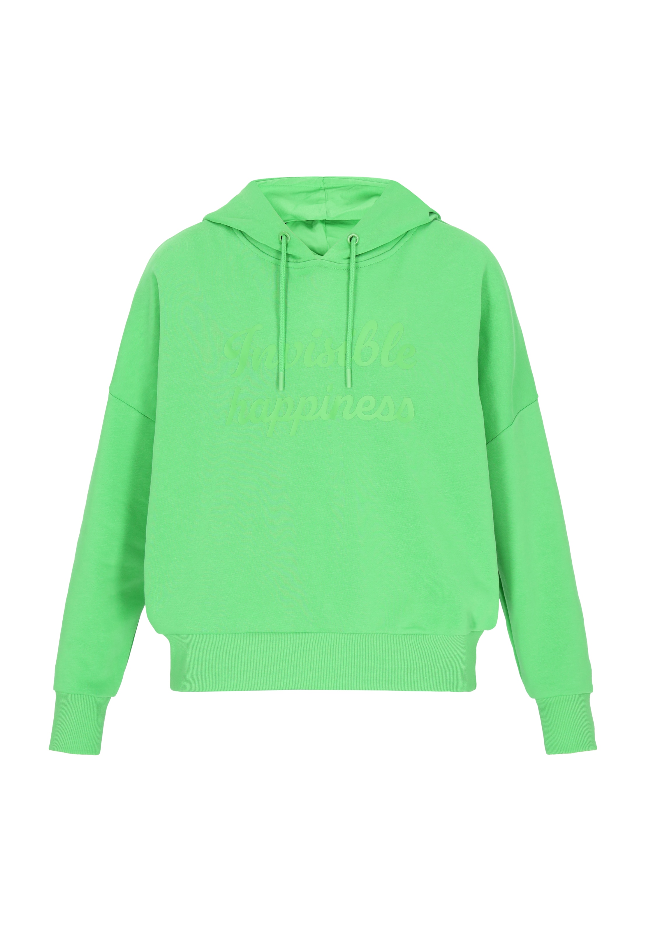 MYMO Sweatshirt 'Back To School' in Groen: voorkant