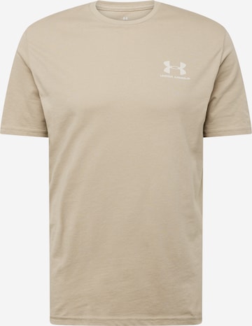 Maglia funzionale di UNDER ARMOUR in marrone: frontale