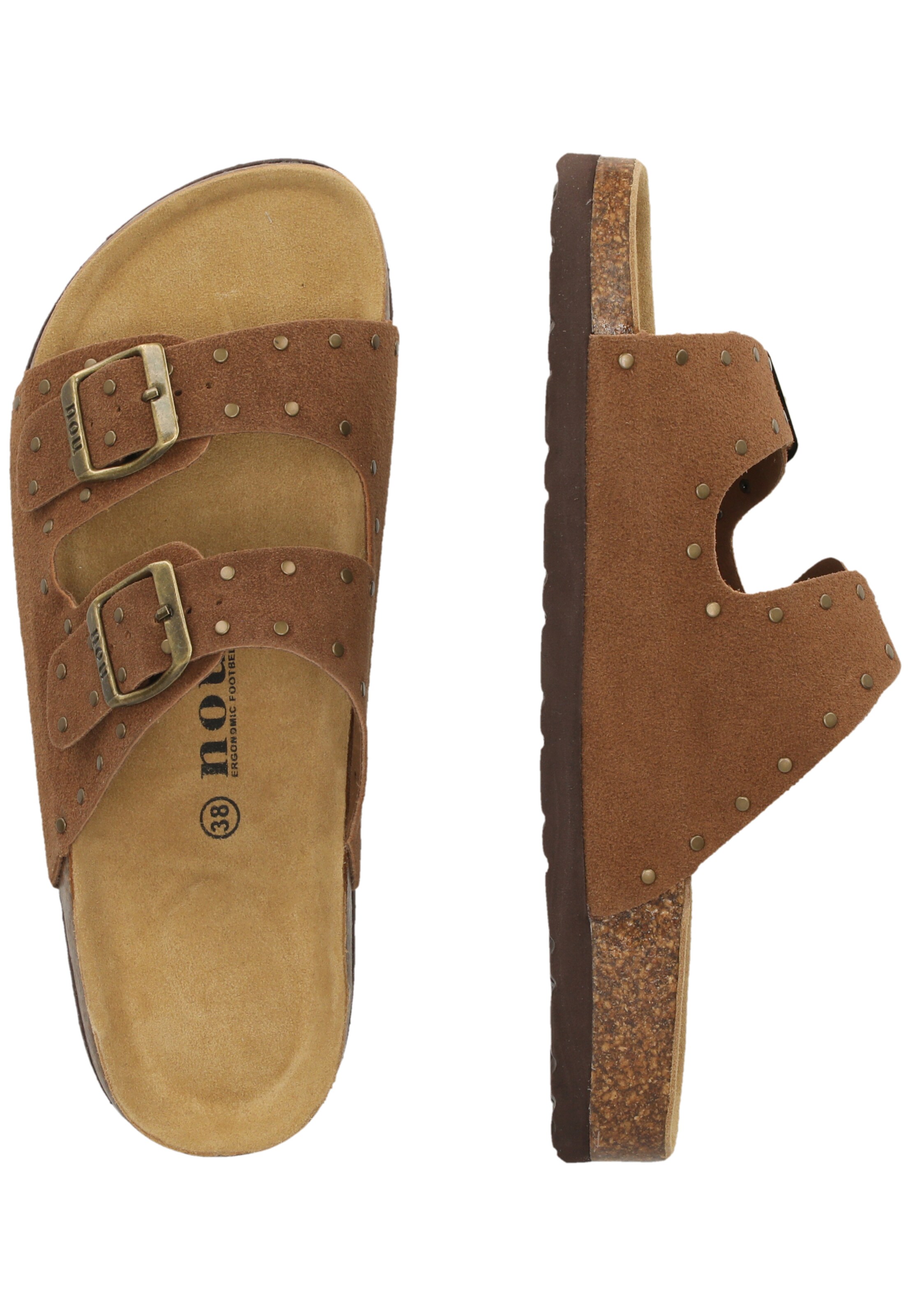 NOU Sandalen 'Cabra' in Braun