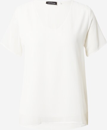 TAIFUN - Blusa en blanco: frente