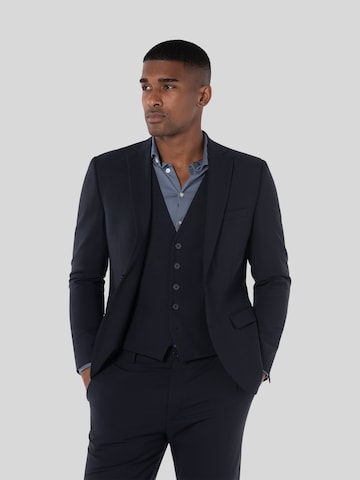 BENVENUTO Slim fit Suit 'Silvestro Iago' in Blue