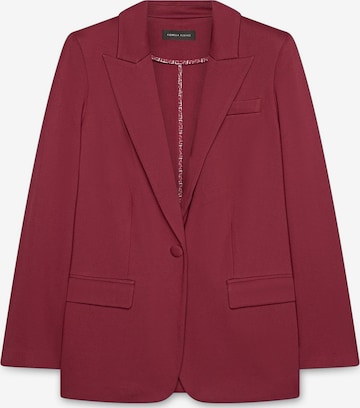 Fiorella Rubino - Chaqueta de entretiempo en rojo: frente