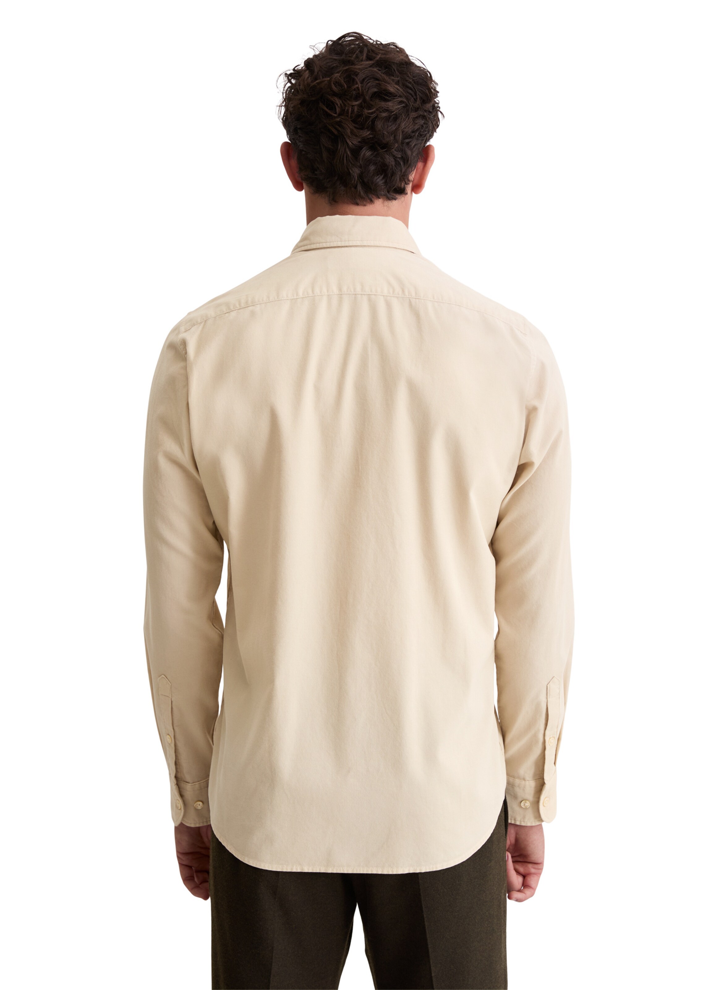 Marc O'Polo Regular fit Button Up Shirt in Beige