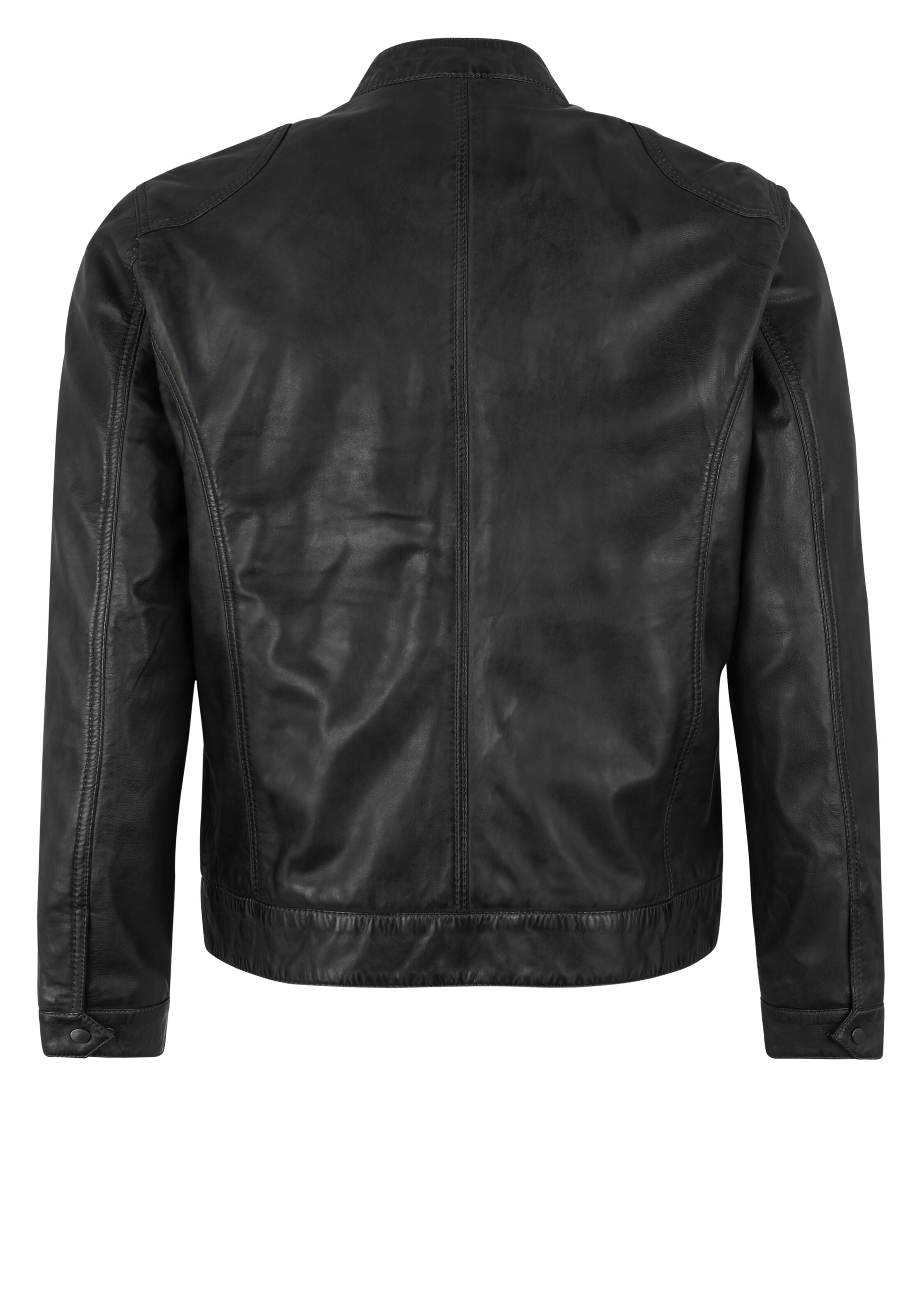 CAPITANO Lederjacke 'NEBRASKA' in Grau