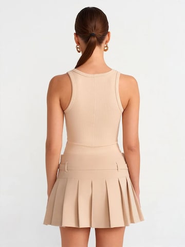 Gonna 'Röcke' di Dilvin in beige
