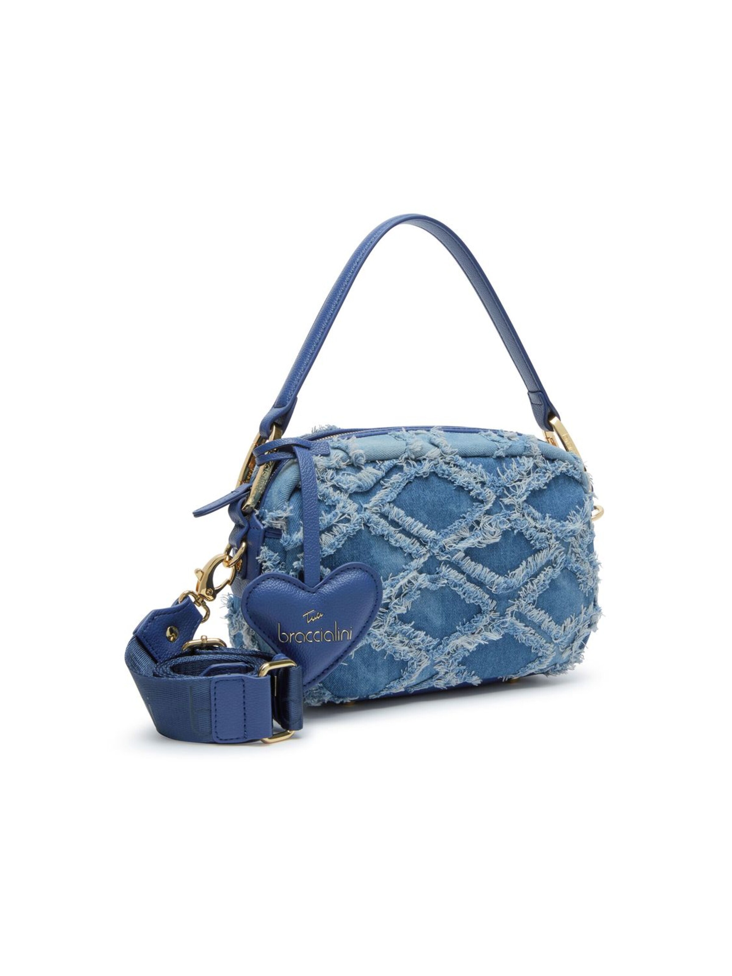 Borsa a tracolla 'Jinny Jeans' di Braccialini in blu