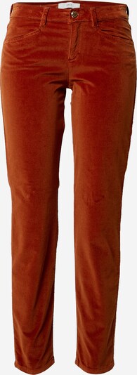 BRAX Broek in de kleur Roestrood, Productweergave