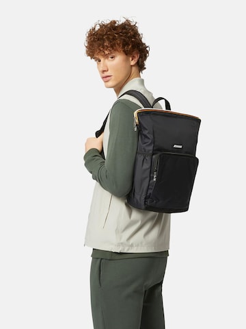 K-Way Backpack 'Zaino' in Black: front