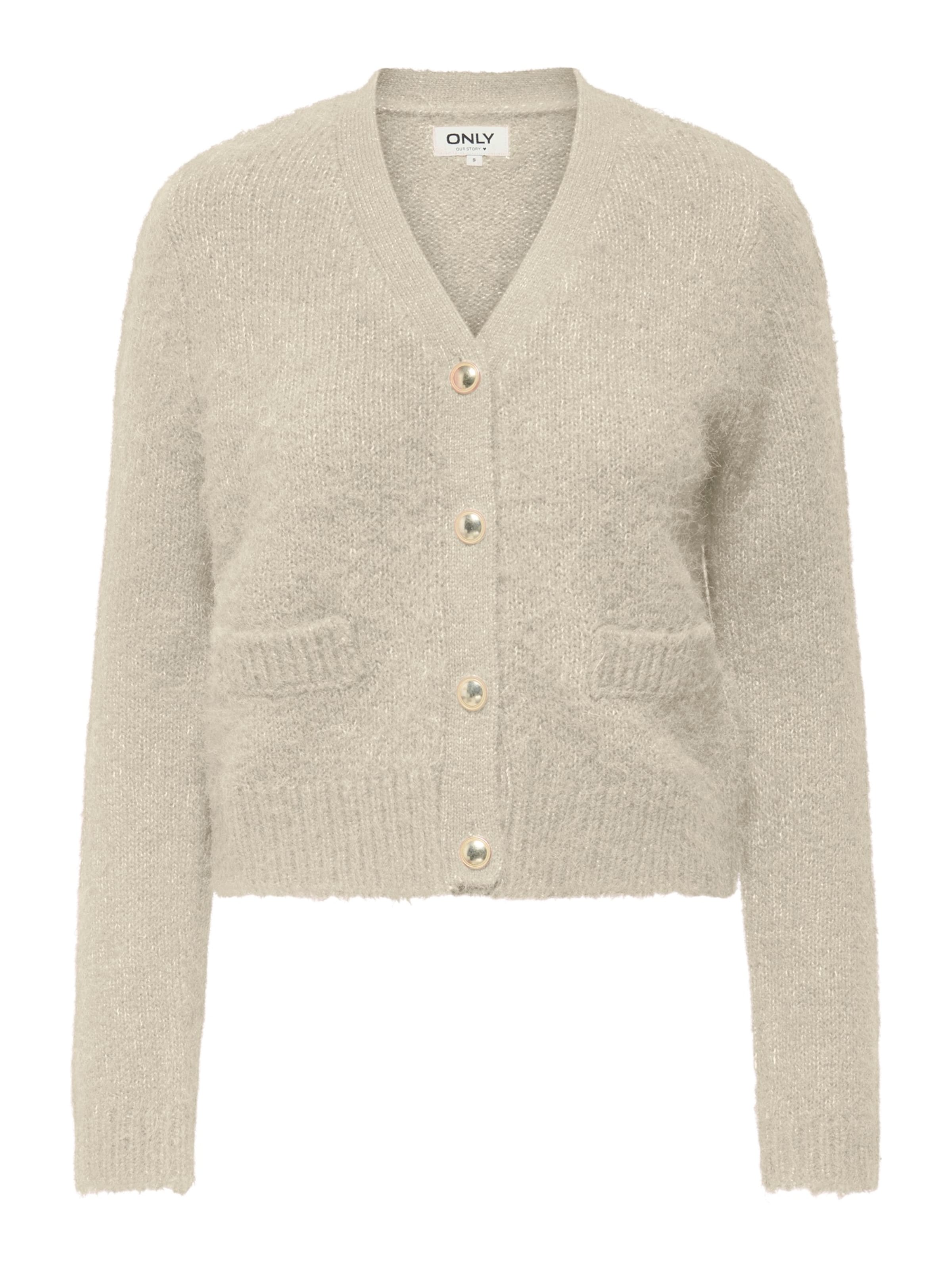 ONLY Kardigan 'ONLMAGGIE' – béžová: přední strana